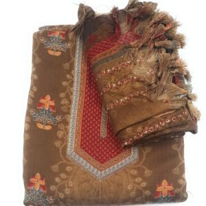 Simka Unstitched Woolen Salwar Suit