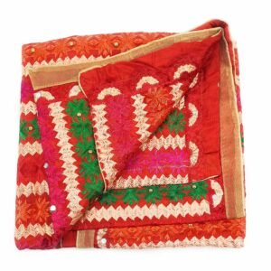 SIMKA Multicolour Hand Made Punjabi Phulkari