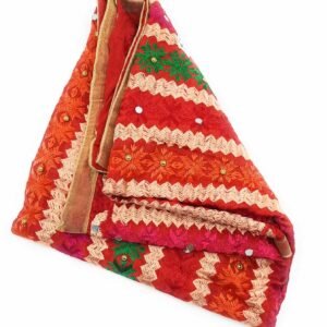SIMKA Multicolour Hand Made Punjabi Phulkari